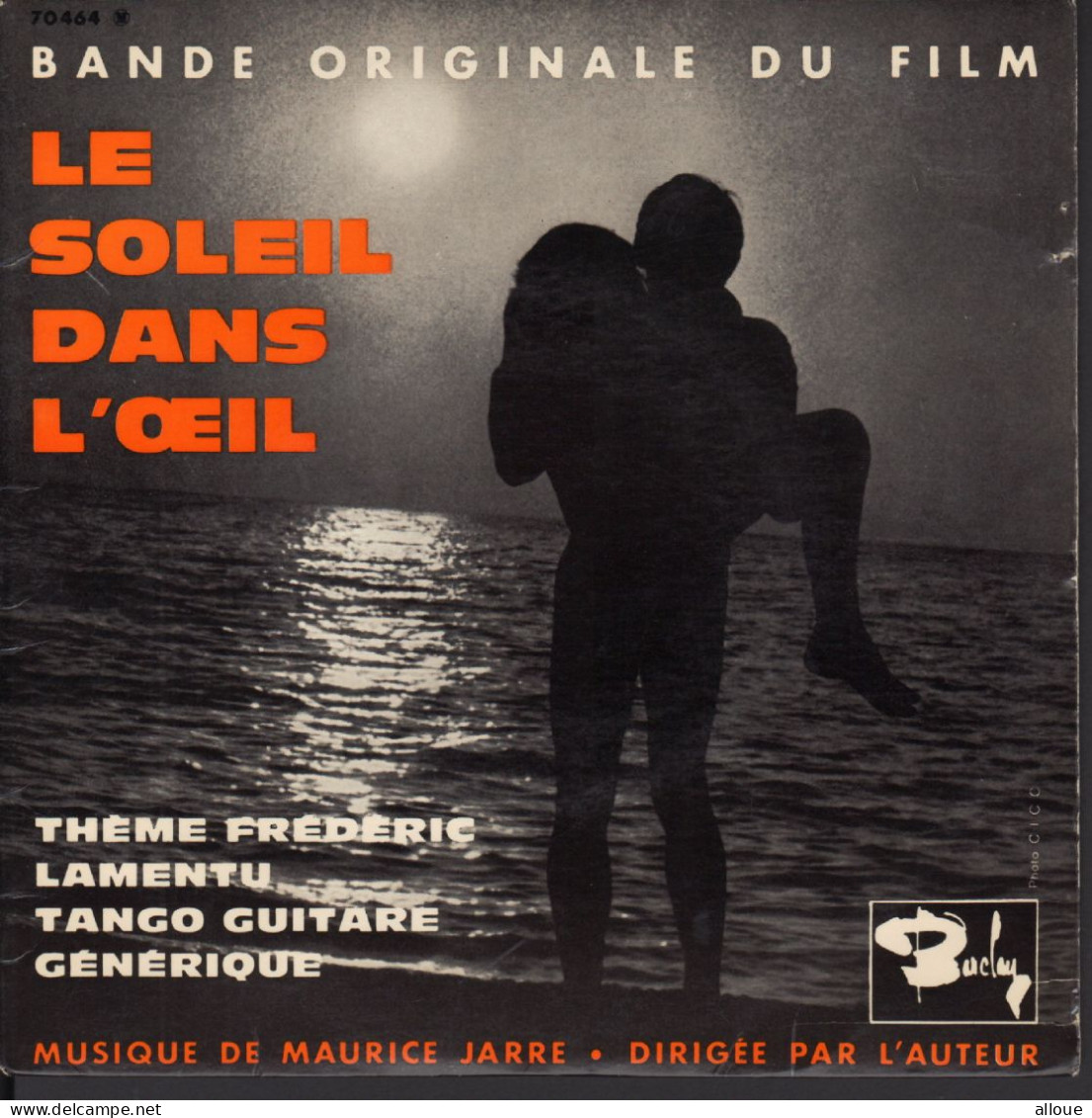 BO DU FILM LE SOLEIL DANS L'OEIL FR EP THEME FREDERIC + 3 - Soundtracks, Film Music