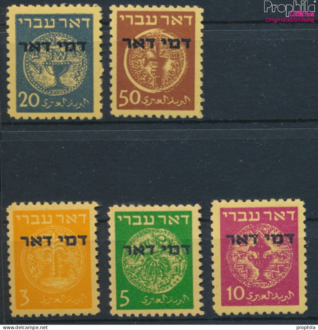 Israel P1-P5 (kompl.Ausg.) Postfrisch 1948 Alte Münzen (10348748 - Unused Stamps (without Tabs)