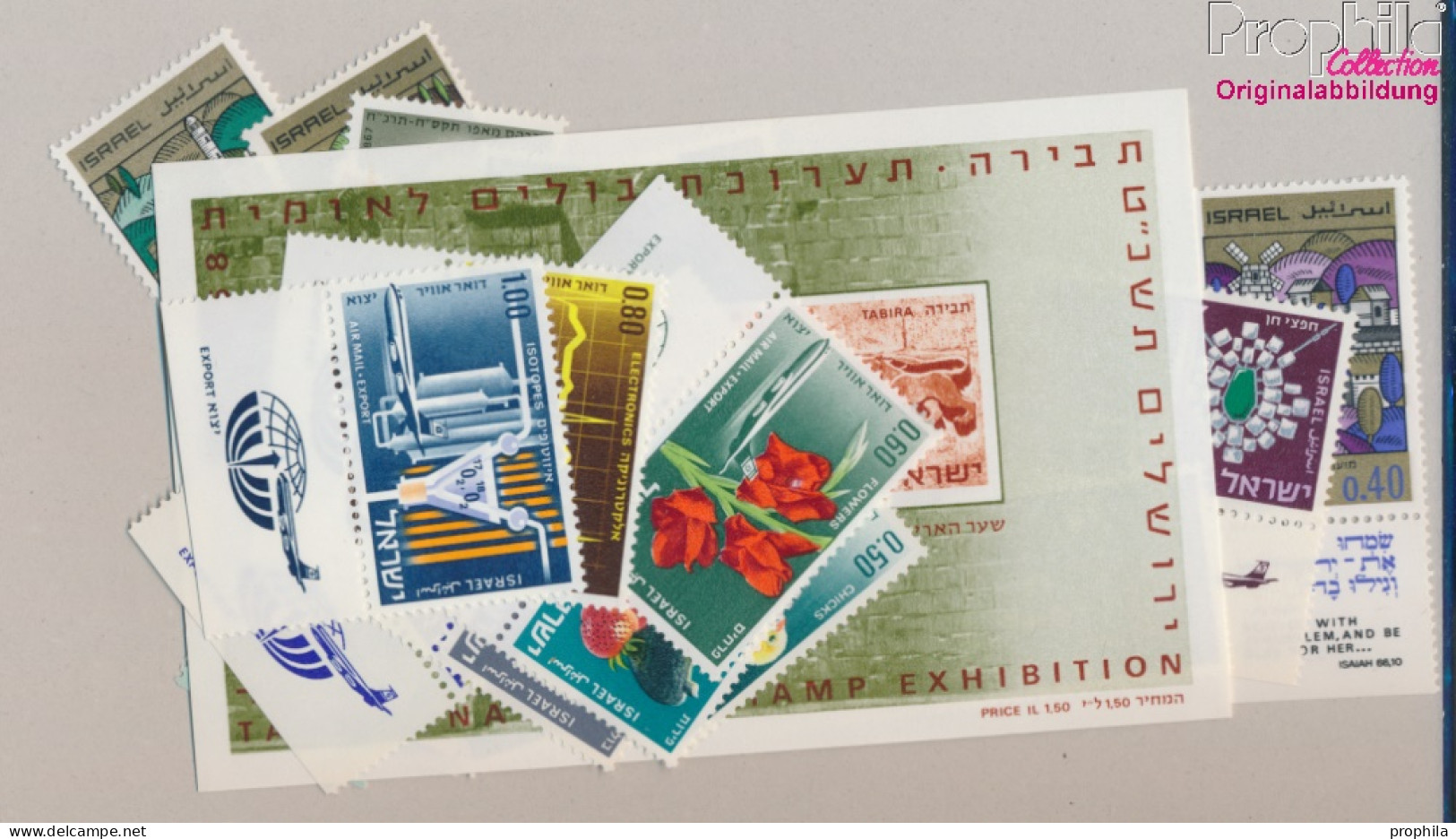 Israel Postfrisch Exportgüter 1968 Sport, Pfadfinder, Export U.a.  (10368325 - Unused Stamps (without Tabs)