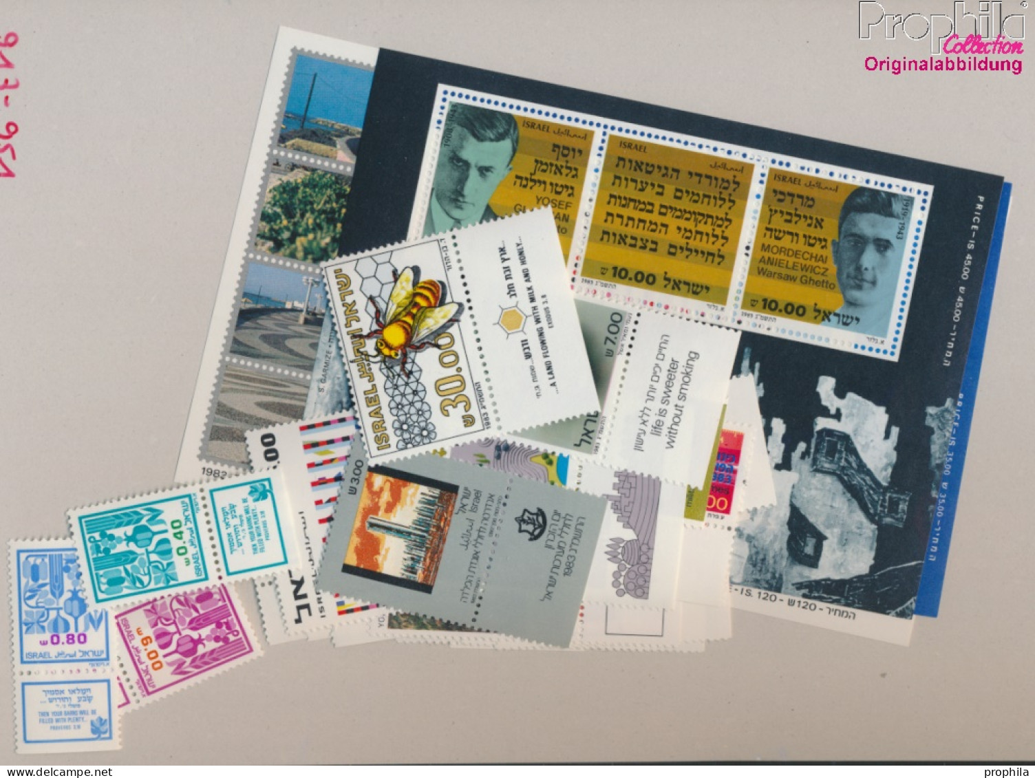 Israel Postfrisch Früchte Des Landes Kanaan 1983 Bienen, Widerstand U.a.  (10368322 - Unused Stamps (without Tabs)
