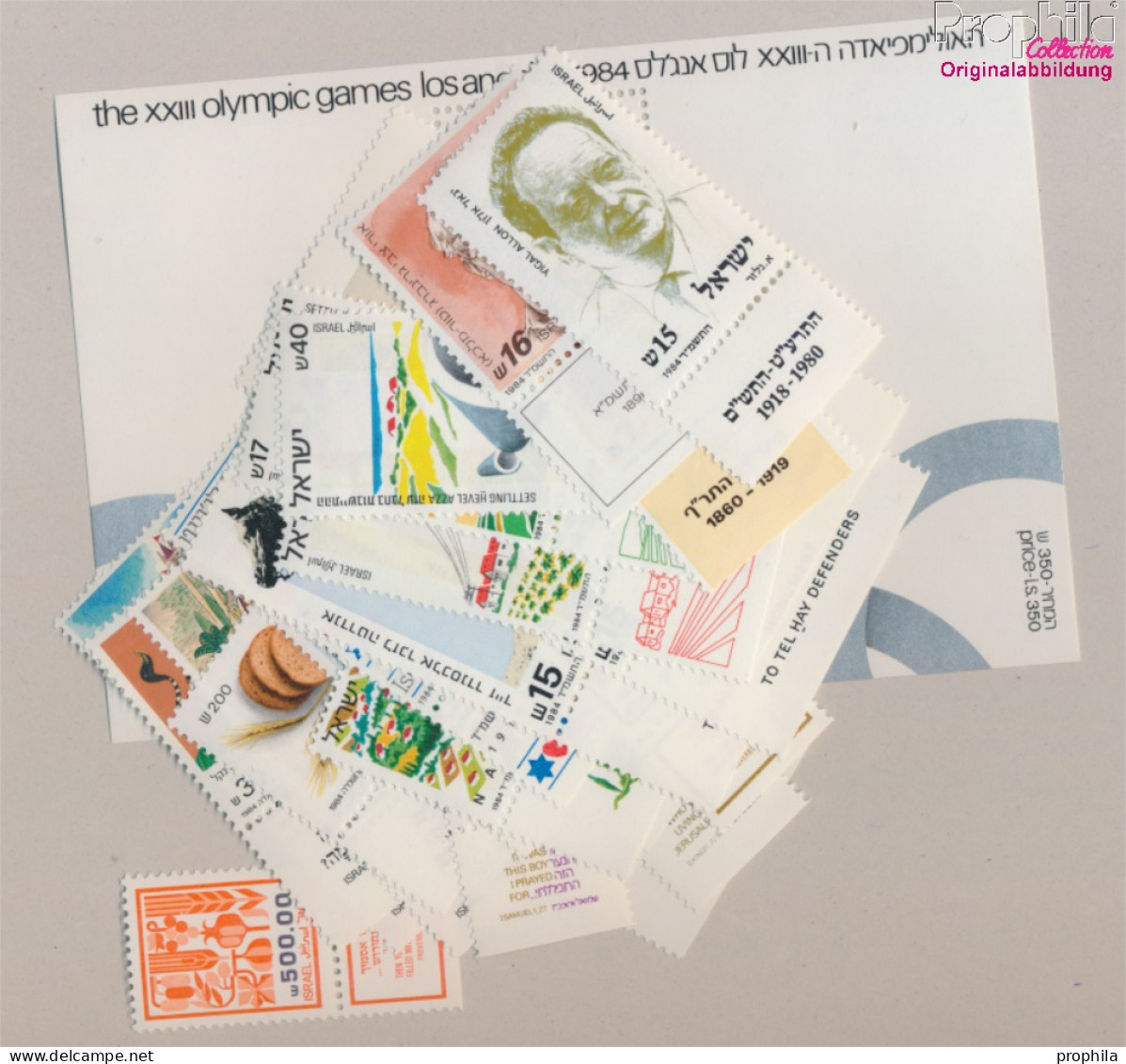 Israel Postfrisch Persönlichkeiten 1984 Olympia, Ernährung U.a.  (10368321 - Unused Stamps (without Tabs)