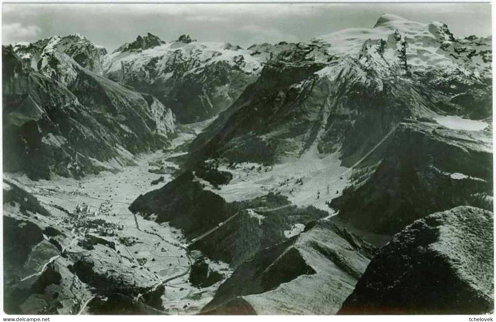 (99). Suisse. Obwald. Engelberg Mit Hahnen Und Spannorier (1) & Gebirgspanorama 1962 & Kloster Tor - Engelberg