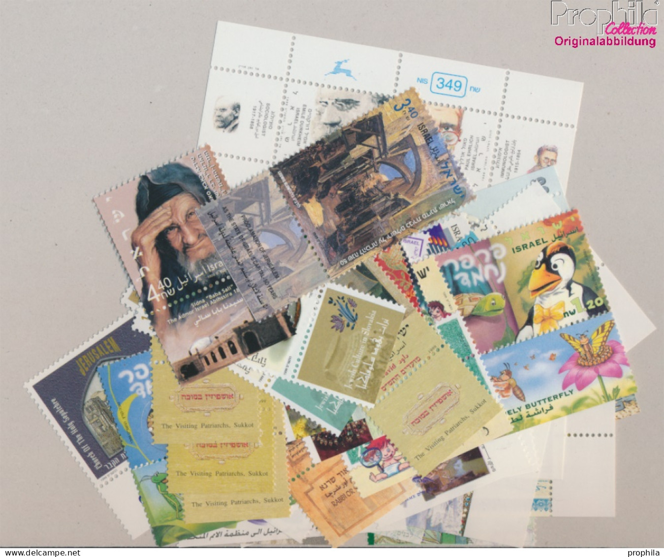 Israel Postfrisch Chanukka 1999 Trachten, Festtage U.a.  (10368310 - Unused Stamps (without Tabs)