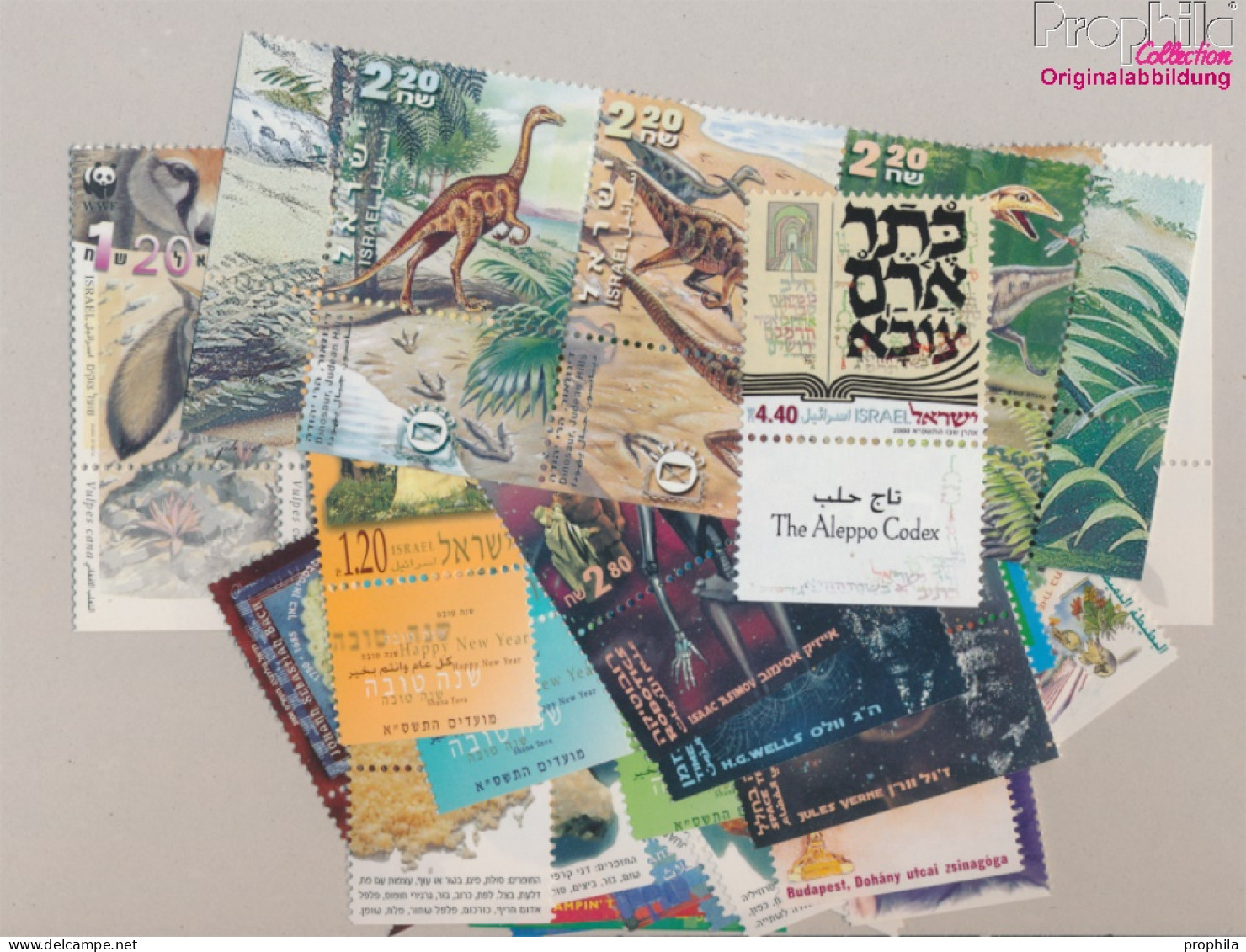 Israel Postfrisch Malwettbewerb Für Kinder 2000 Andersen, Fuchs, Bach U.a.  (10368309 - Unused Stamps (without Tabs)