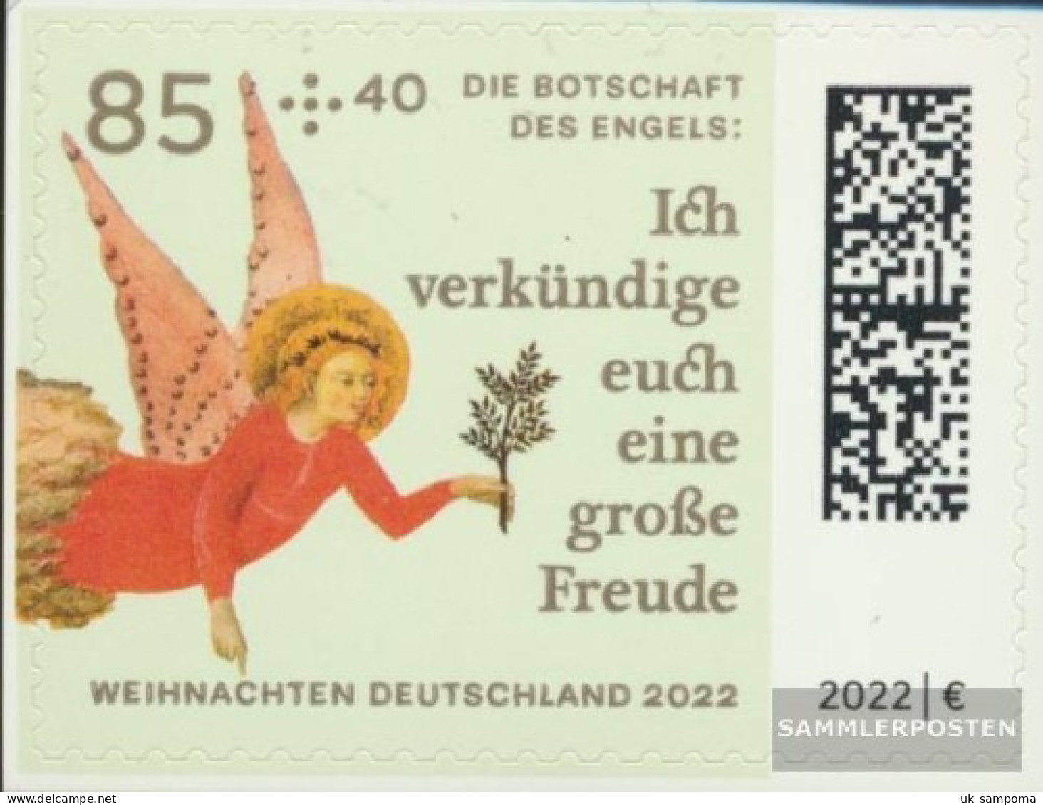 FRD (FR.Germany) 3729 (complete Issue) Selbstklebende Issueabe Unmounted Mint / Never Hinged 2022 Christmas - Ungebraucht