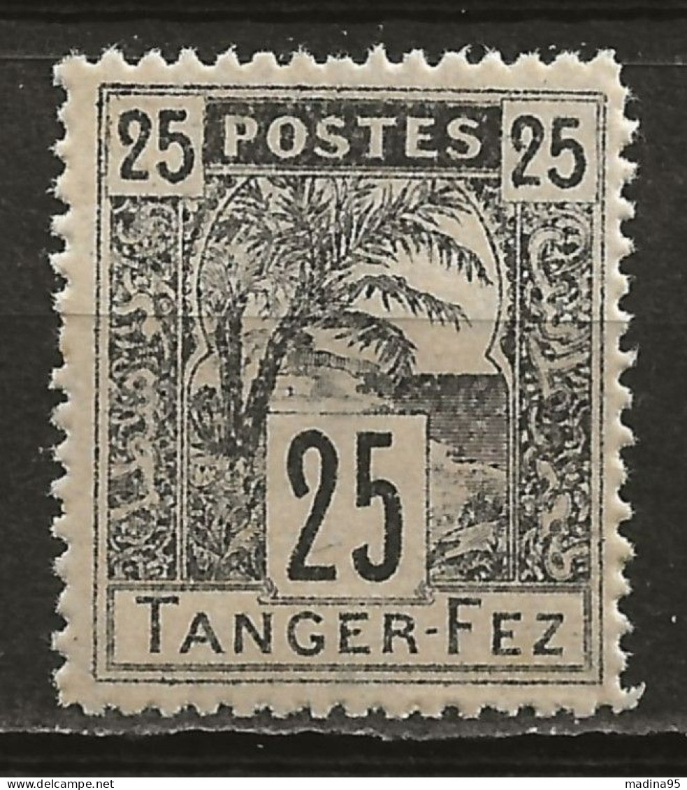 MAROC Colo: POSTES LOCALES, *, N° YT 124, Ch., TB - Locals & Carriers