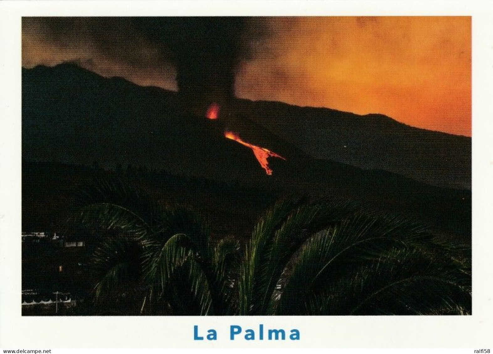 1 AK La Palma * Eruption An Der Vulkankette Cumbre Vieja * - La Palma