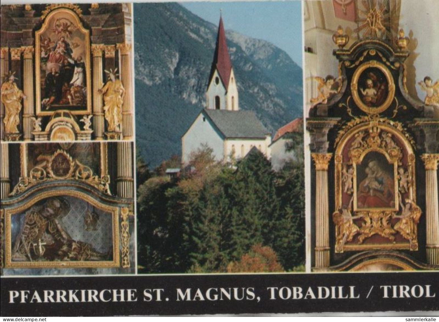 39295 - Österreich - Tobadill - Pfarrkirche St. Magnus - Ca. 1980 - Landeck