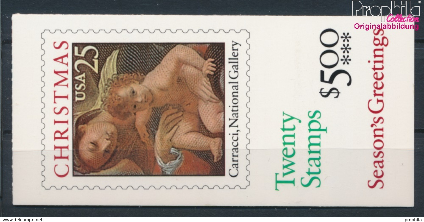 USA MH0-129 (kompl.Ausg.) Postfrisch 1989 Maria Mit Kind (10348589 - Unused Stamps