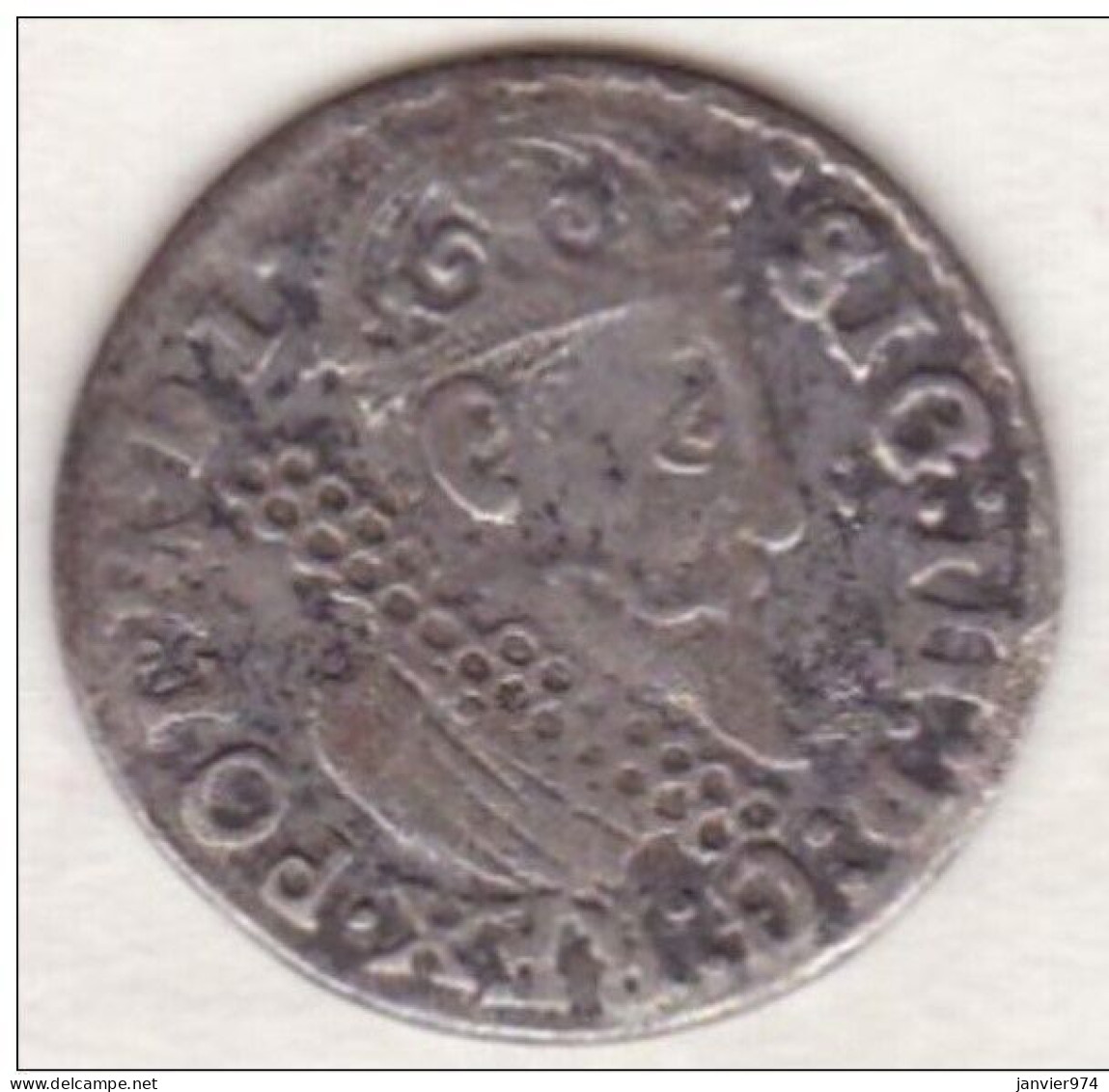 Pologne Lituanie, Trojak Polski - 3 Gros 1623 Sigismond III Vasa , En Argent - Poland