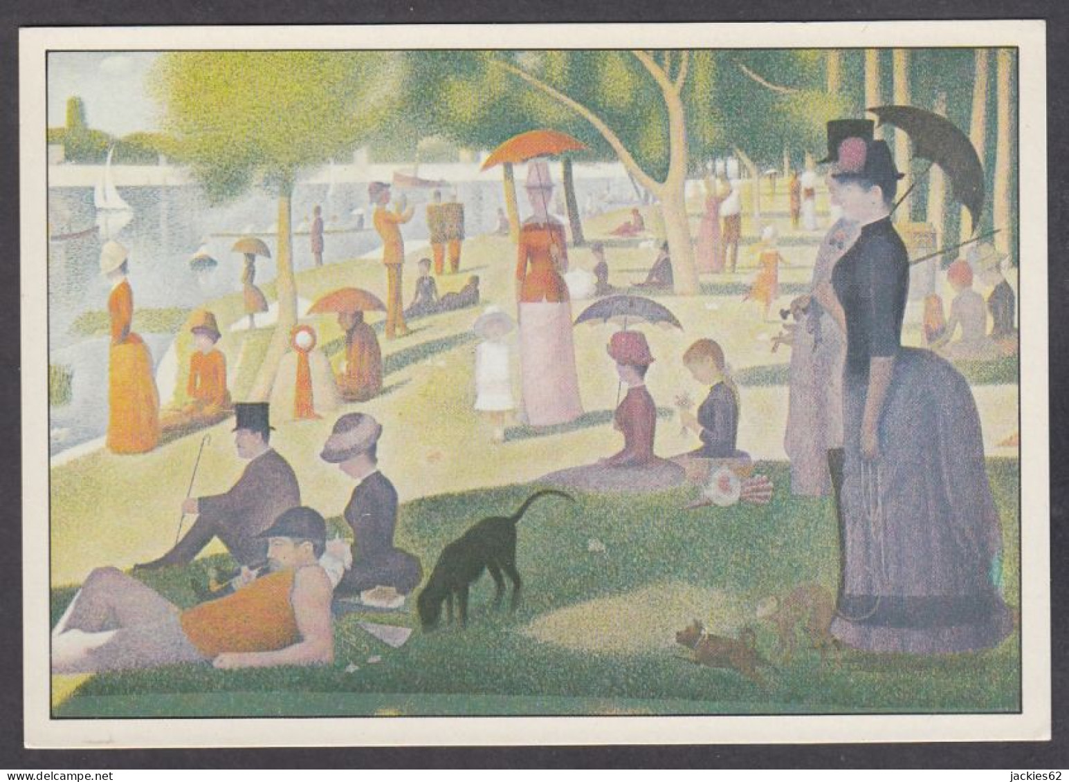 130065/ Georges SEURAT, *La Grande-Jatte*, Néo-impressionnisme - Andere & Zonder Classificatie