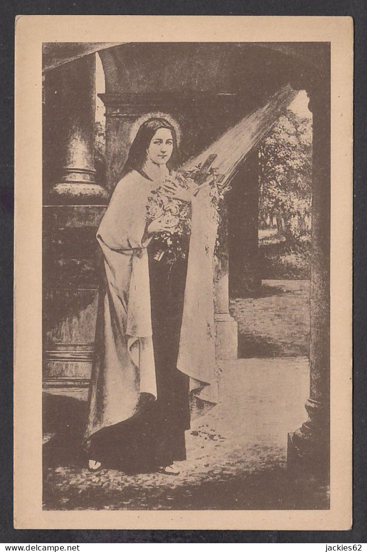 095504/ Sainte Thérèse De L'Enfant-Jésus, Tableau De F. Roybet - Heiligen