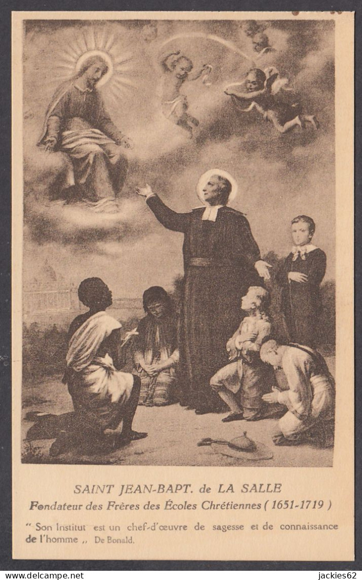 117483/ Saint Jean-Baptiste De La Salle, Fondateur Des Frères De Ecoles Chrétiennes - Saints