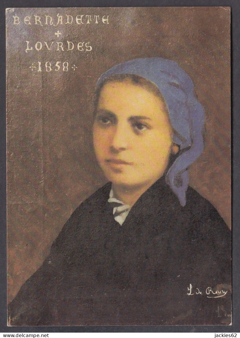121375/ Portrait De Bernadette Peint Par Du Roure - Santi