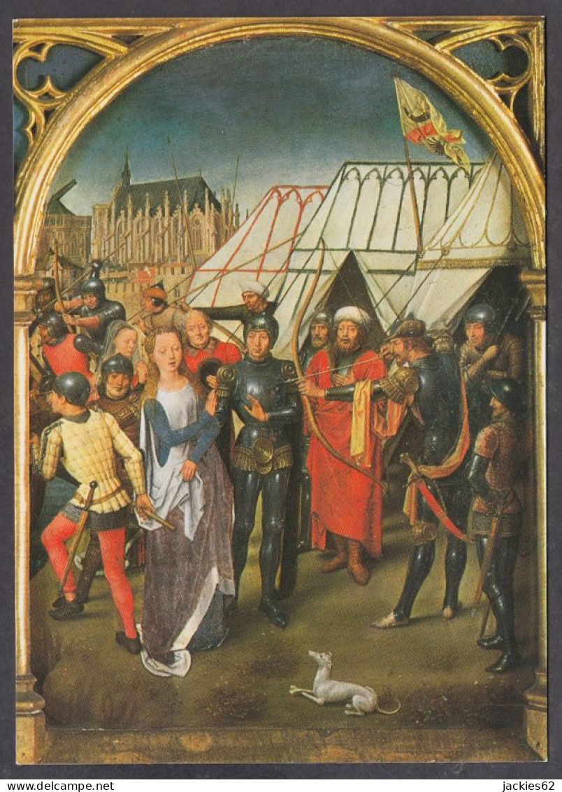 PM345/ MEMLING, Châsse De Sainte-Ursule, *Martyre De Sainte Ursule*, Bruges, Musée Memling - Pintura & Cuadros