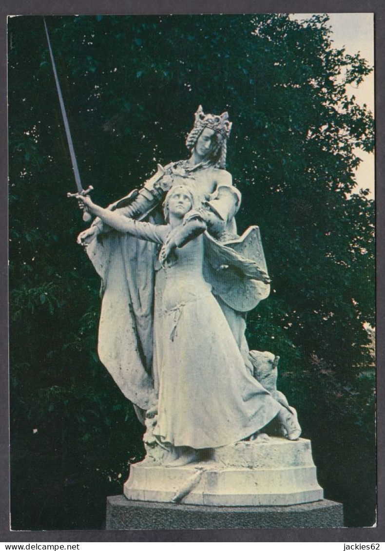 126209/ Antonin MERCIÉ, *Jeanne D'Arc Relevant L'épée De La France*, Domrémy - Sculpturen