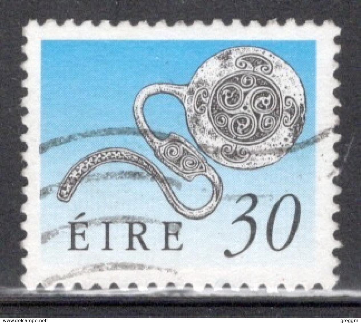 Ireland 1990 Single Stamp From The Irish Art Treasures Set In Fine Used - Gebraucht