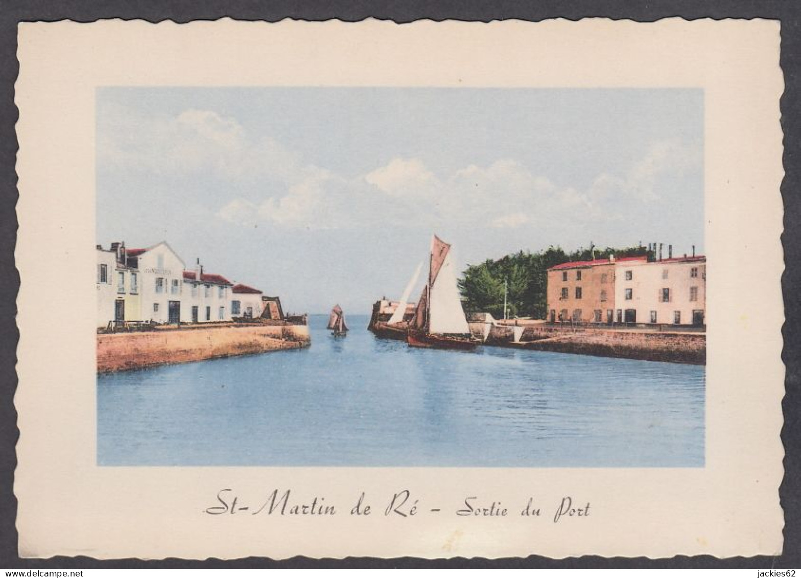 121951/ SAINT-MARTIN-DE-RÉ, Sortie Du Port - Saint-Martin-de-Ré