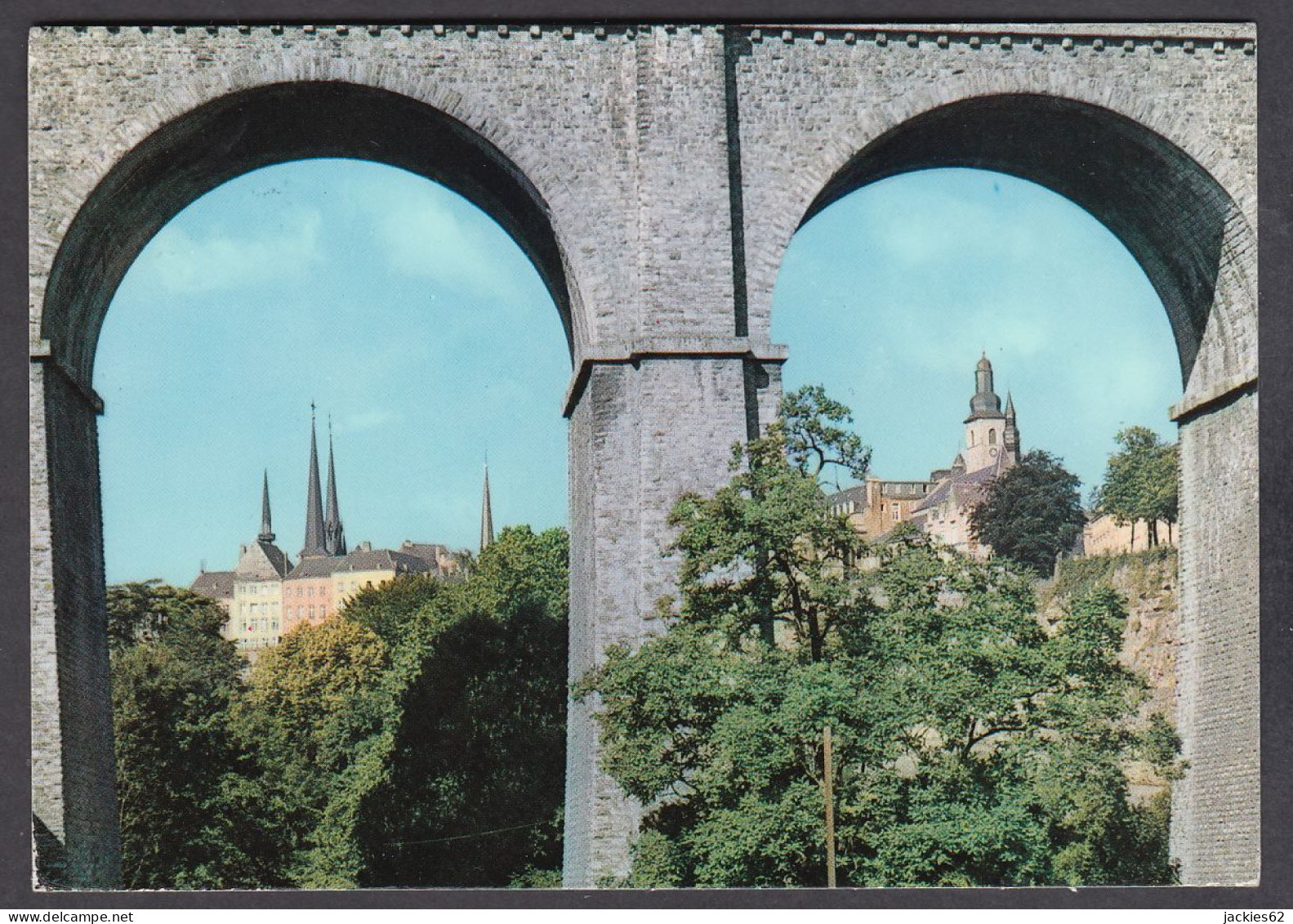 111485/ LUXEMBOURG, La Cathédrale Et L'Eglise St. Michel, Viaduc De Clausen - Luxembourg - Ville
