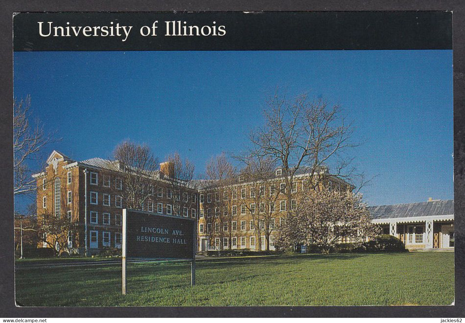 115040/ URBANA, University Of Illinois, Lincoln Avenue Residence - Andere & Zonder Classificatie