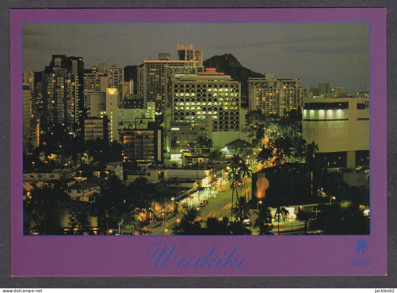 115031/ HONOLULU, Waikiki's Bright Lights - Honolulu