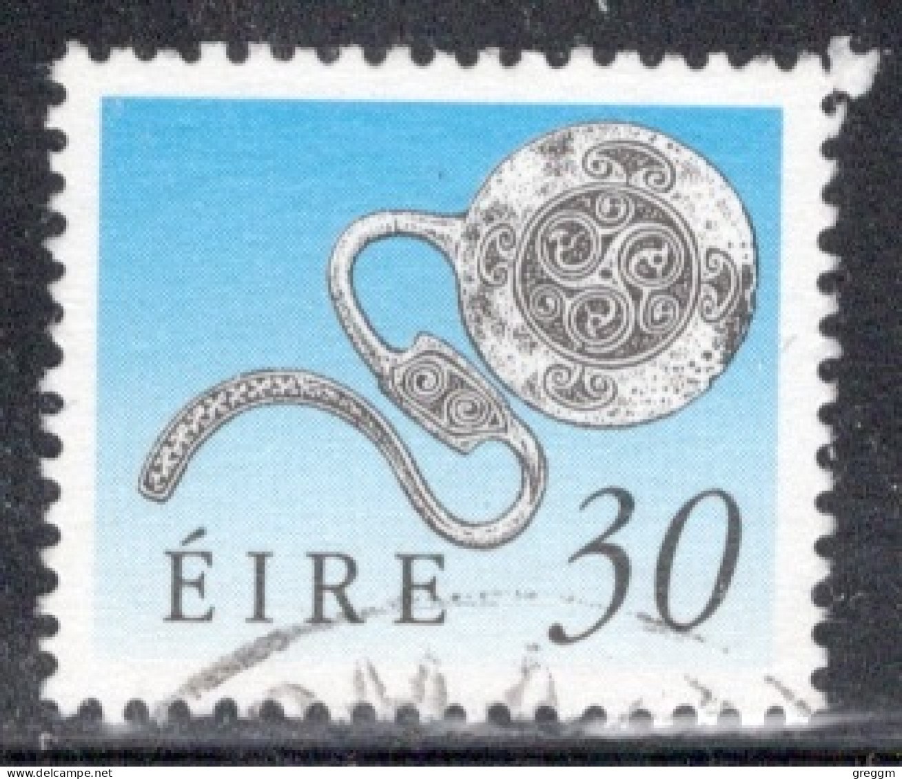 Ireland 1990 Single Stamp From The Irish Art Treasures Set In Fine Used - Gebraucht