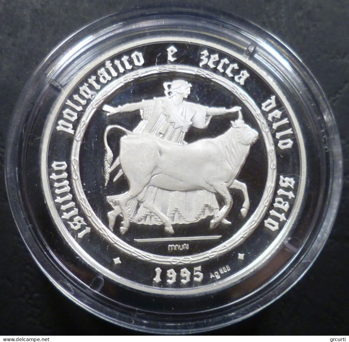 Italia - 5 Ecu 1995 - Medaglia Commemorativa In Argento - Otros & Sin Clasificación