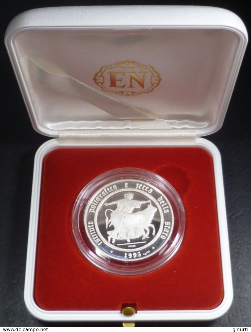Italia - 5 Ecu 1995 - Medaglia Commemorativa In Argento - Altri & Non Classificati