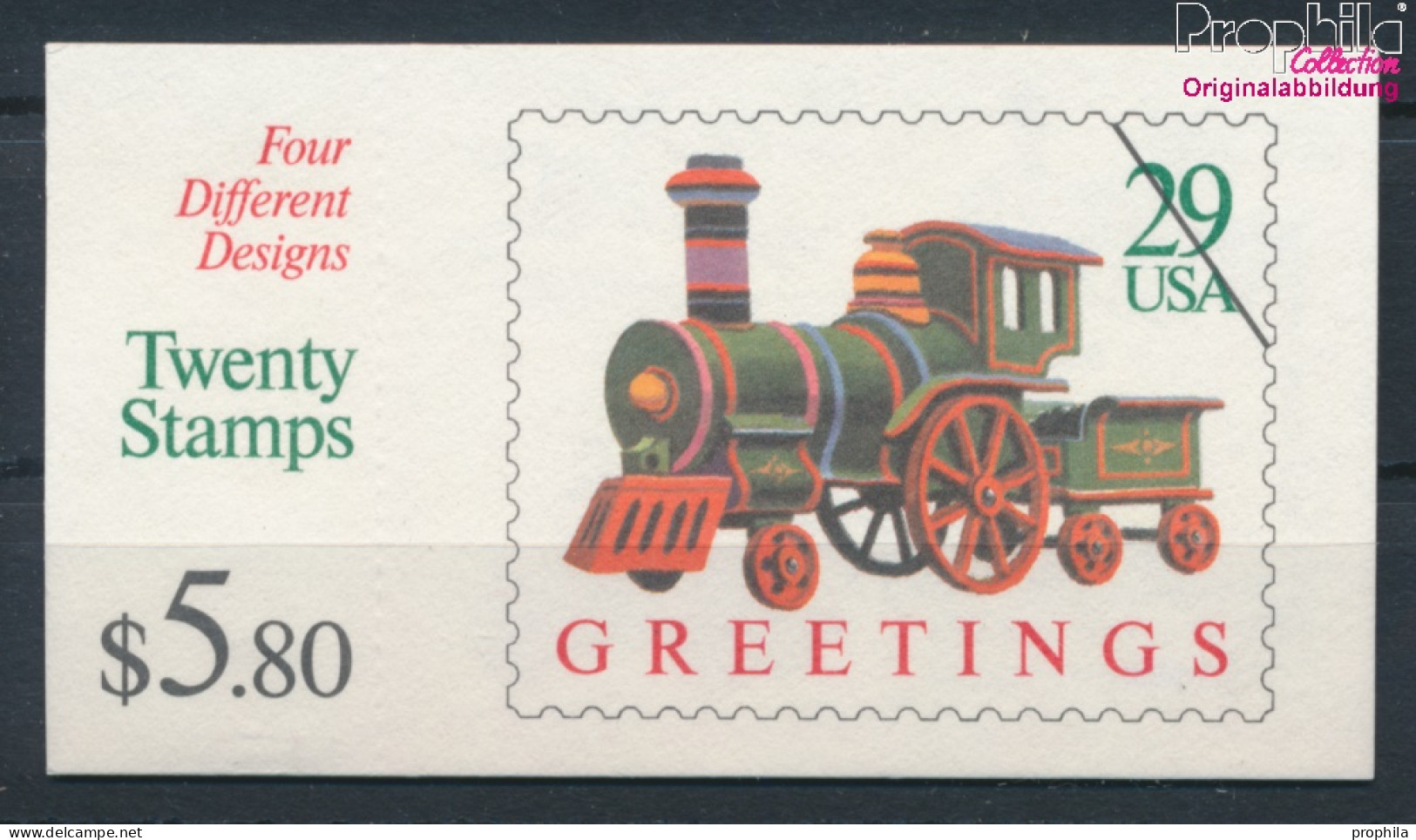 USA MH158 (kompl.Ausg.) Postfrisch 1992 Spielzeug (10348566 - Nuovi