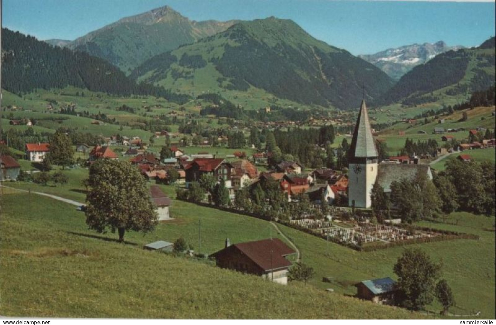 95707 - Saanen - Schweiz - Mit Kirche - Other & Unclassified