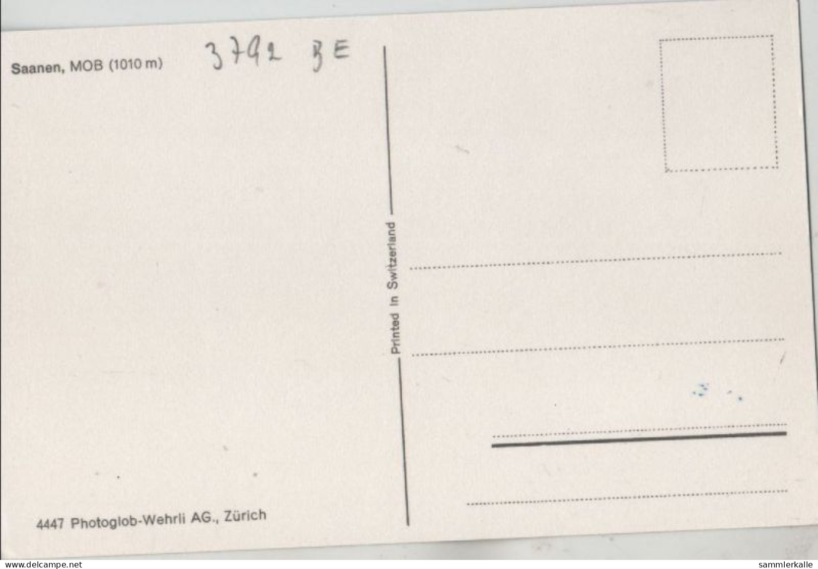 95707 - Saanen - Schweiz - Mit Kirche - Autres & Non Classés