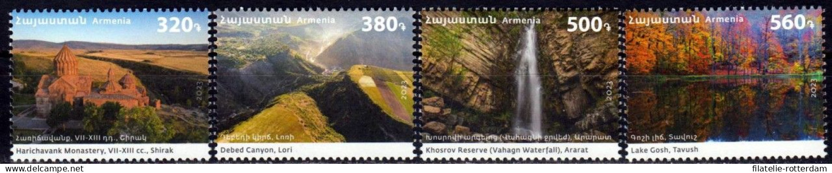 Armenia / Armenië - Postfris / MNH - Complete Set Landscapes 2023 - Armenia