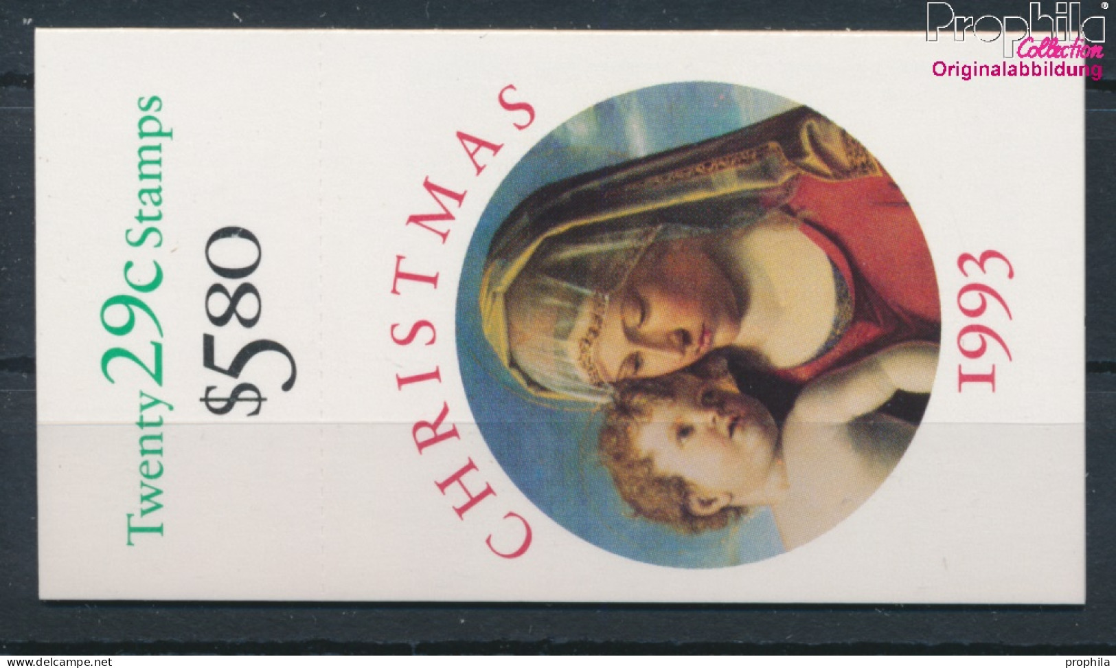 USA MH0-168 (kompl.Ausg.) Postfrisch 1993 Maria Mit Kind (10348561 - Nuovi