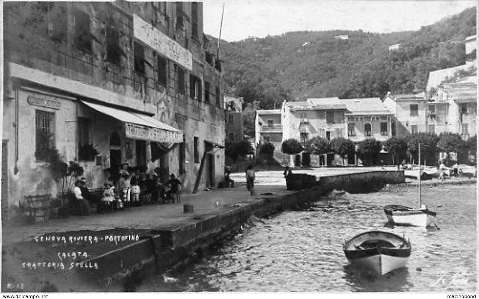 Portofino (Genova) - Ristorante Trattoria Stella Sulla Calata - Genova (Genoa)