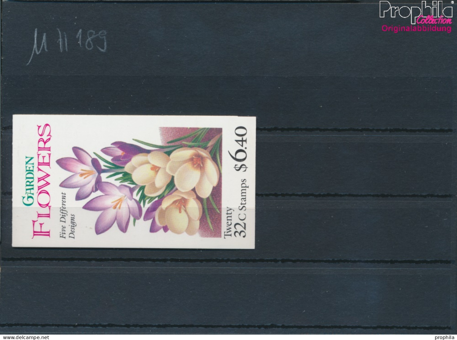 USA MH189 (kompl.Ausg.) Postfrisch 1996 Gartenblumen (10348550 - Nuovi