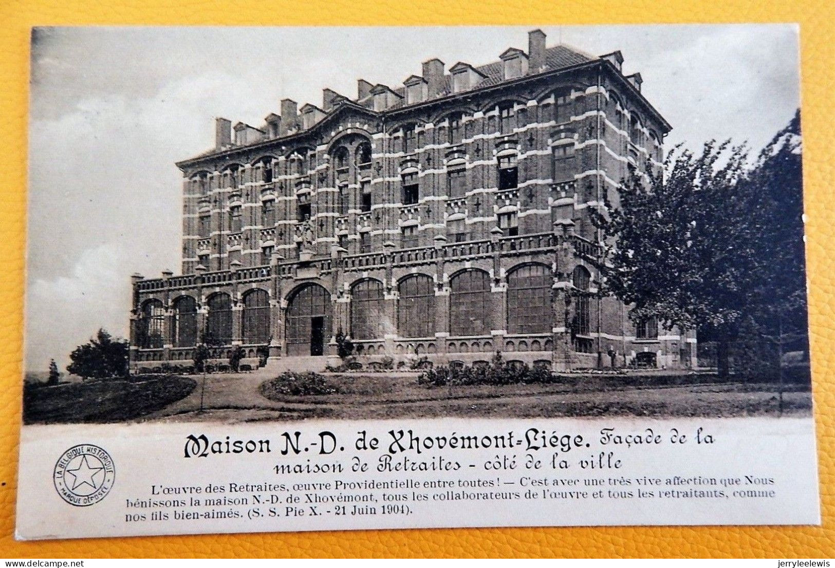 LIEGE  -  Maison N. D. De Xhovémont-Liège -  Façade De La Maison De Retraites - Liege