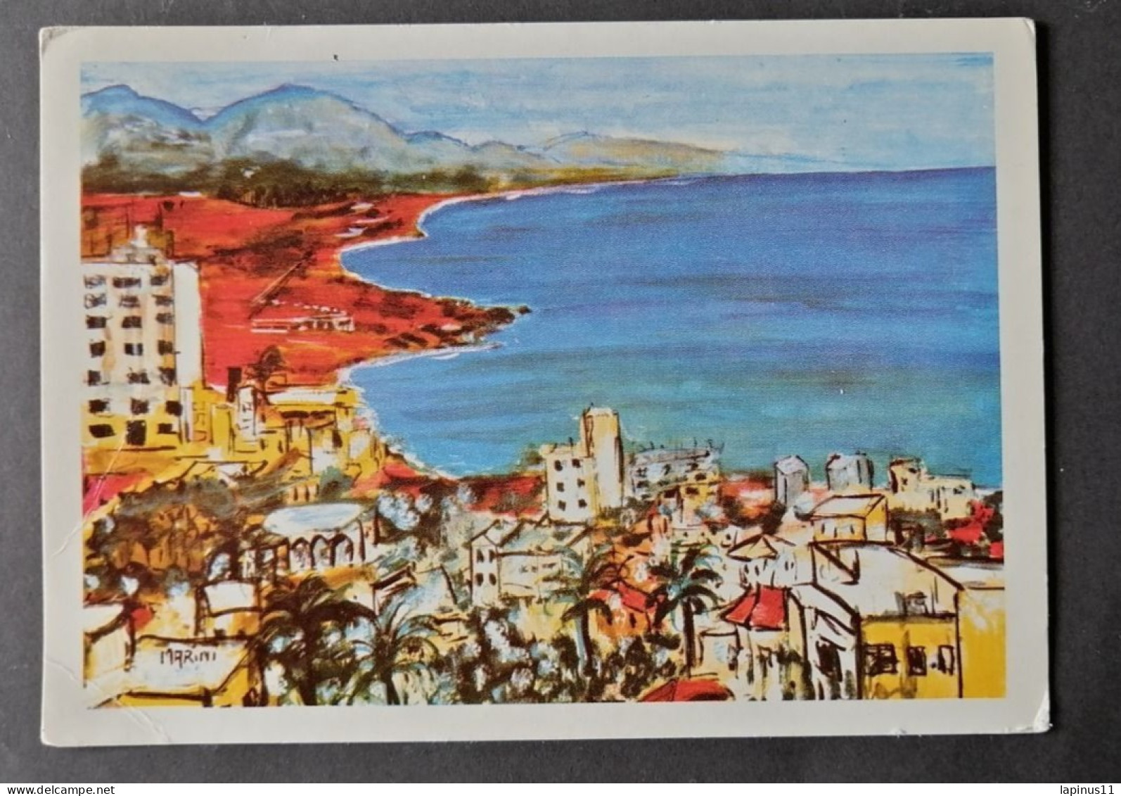 GRAND LIBAN لبنان LEBANON POSTCARD BEIRUT BEYROUTH $$8 - Liban