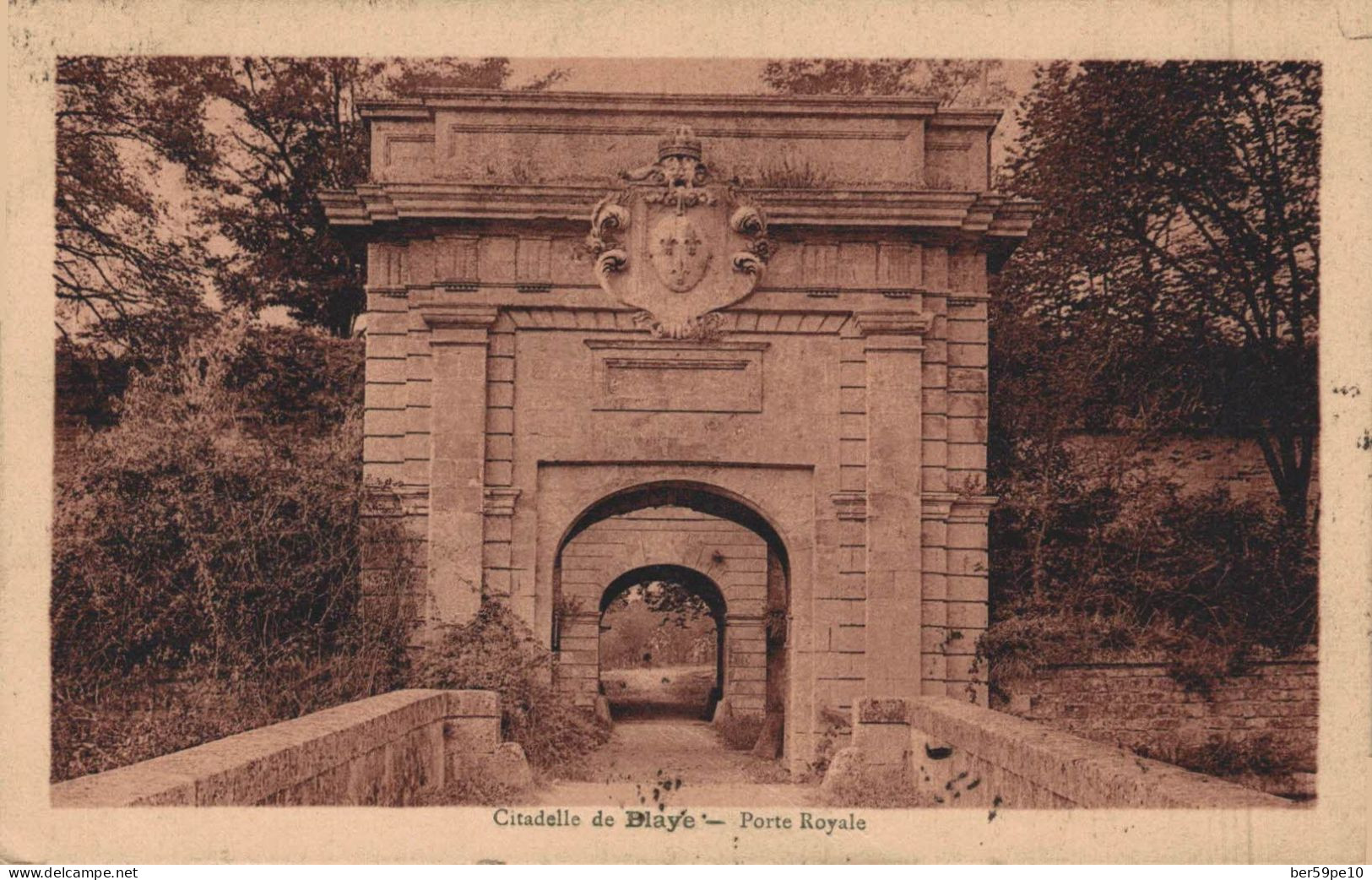 33 CITADELLE DE BLAYE PORTE ROYALE - Blaye