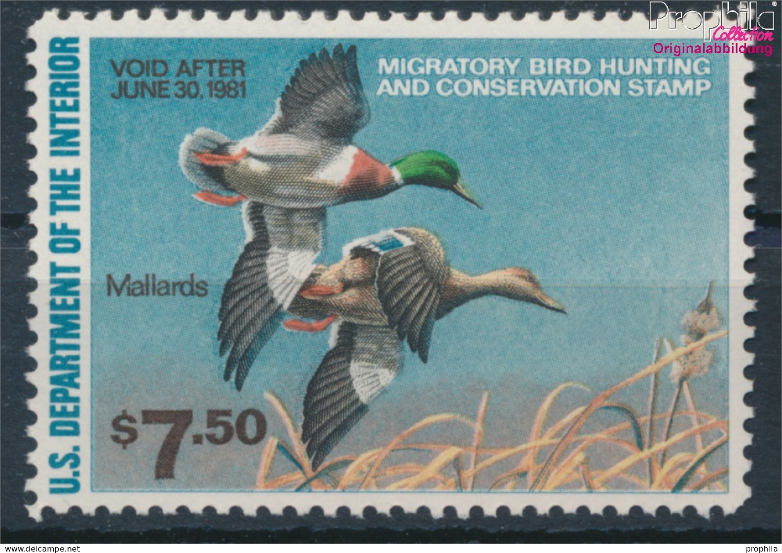USA DS1980 Postfrisch 1980 Duck Stamp (10348539 - Unused Stamps