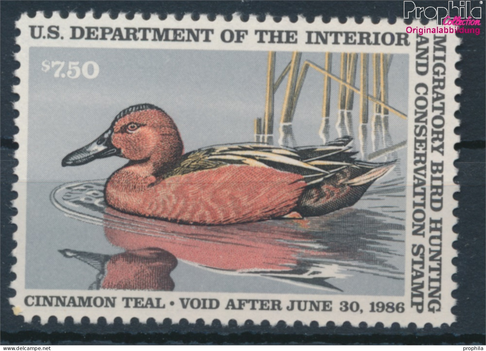 USA DS1985 Postfrisch 1985 Duck Stamp (10348538 - Ongebruikt
