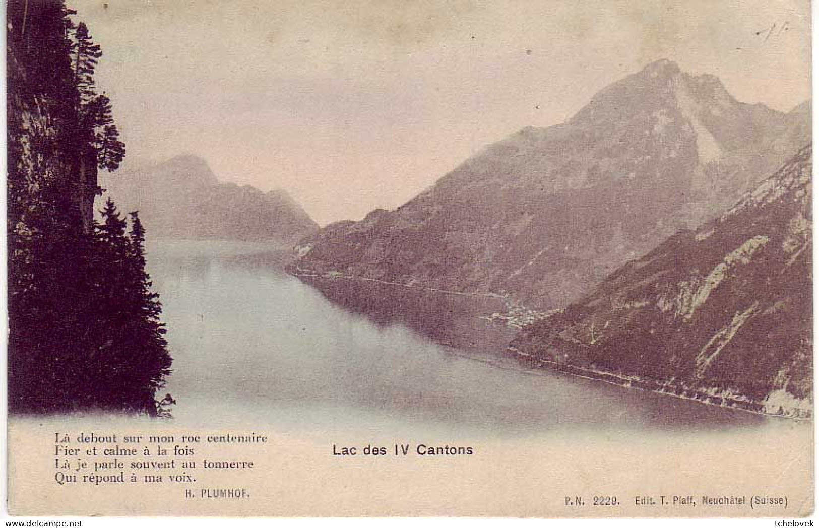 (99). Suisse. Luzerne Luzern Lac Des 4 Cantons & Pont De La Chapelle & Kurort Vitznau - Lucerne