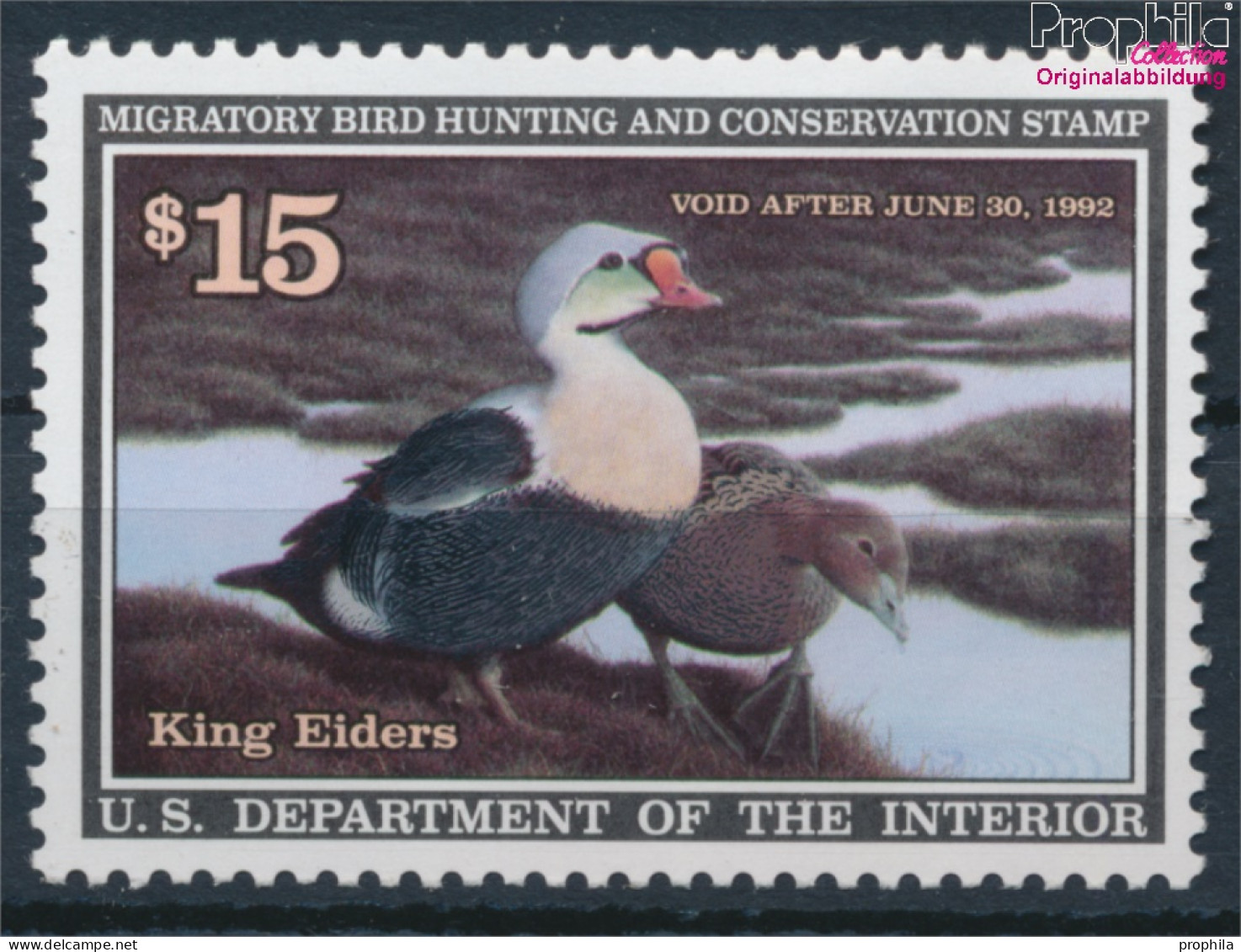 USA DS1991 Postfrisch 1991 Duck Stamp (10347932 - Ongebruikt