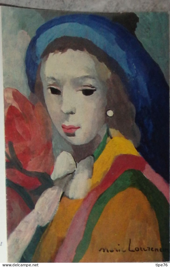 Petit Calendrier De Poche 1968 Comptoirs Français Magasin Enseigne - Peinture Portrait Marie Laurencin - Formato Piccolo : 1961-70