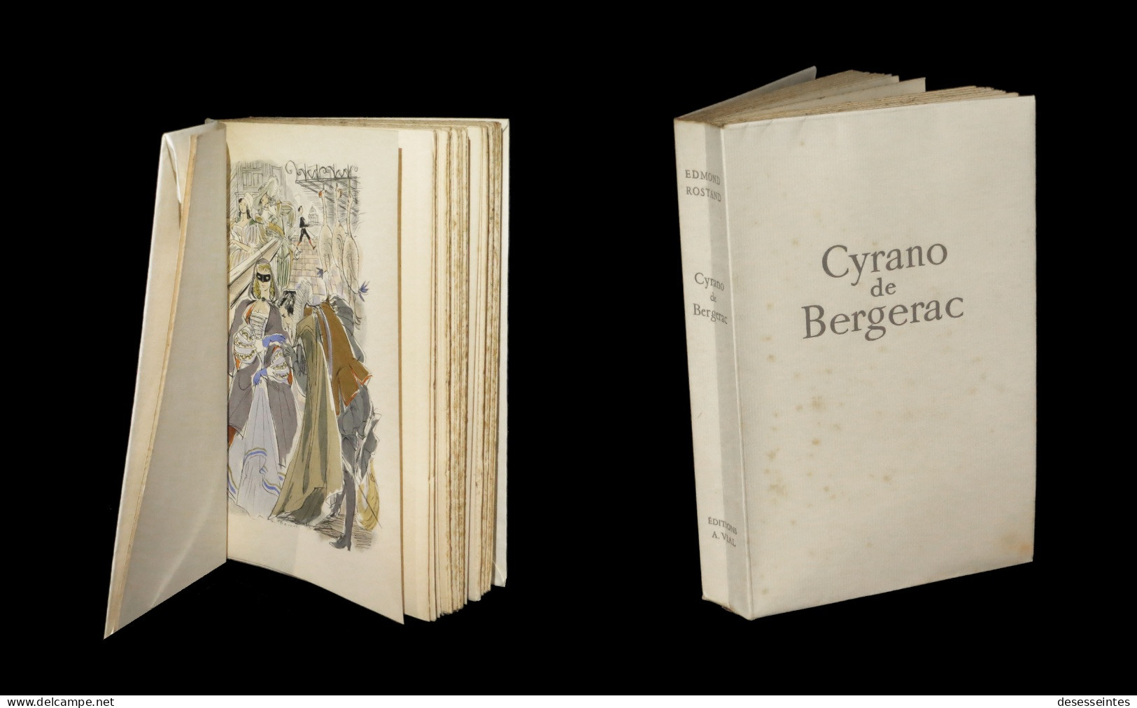 [THEATRE] ROSTAND (Edmond) / BARRET (Gaston, Ill. De) - Cyrano De Bergerac. - 1901-1940