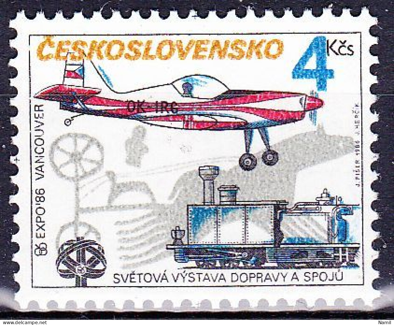 ** Tchécoslovaquie 1986 Mi 2849 (Yv 2663), (MNH)** - Neufs