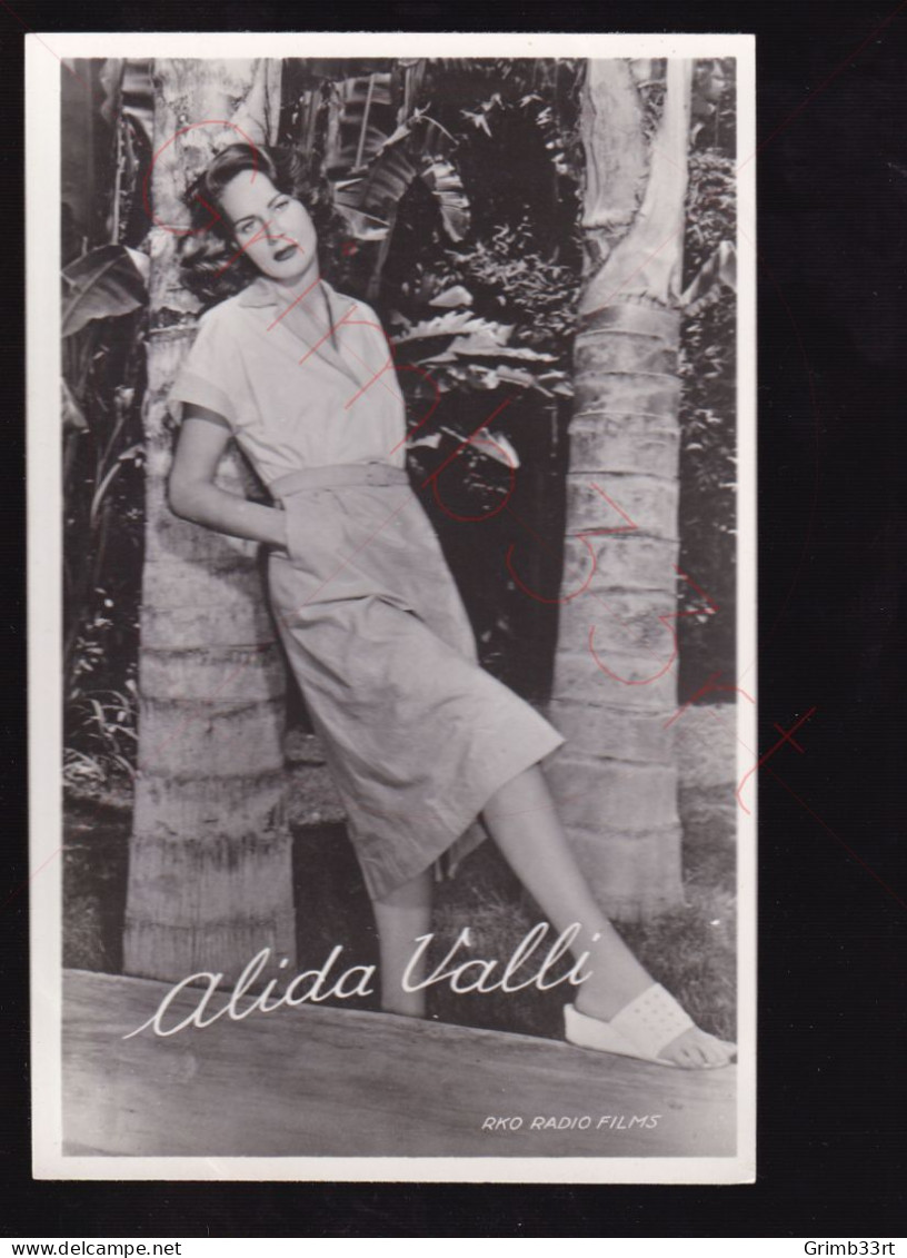 Alida Valli - Fotokaart - Schauspieler