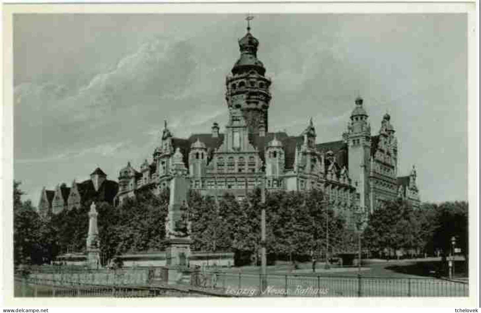 (99). Allemagne. Deutchland. Saxe. Leipzig Neues Rathaus 1936 - Leipzig