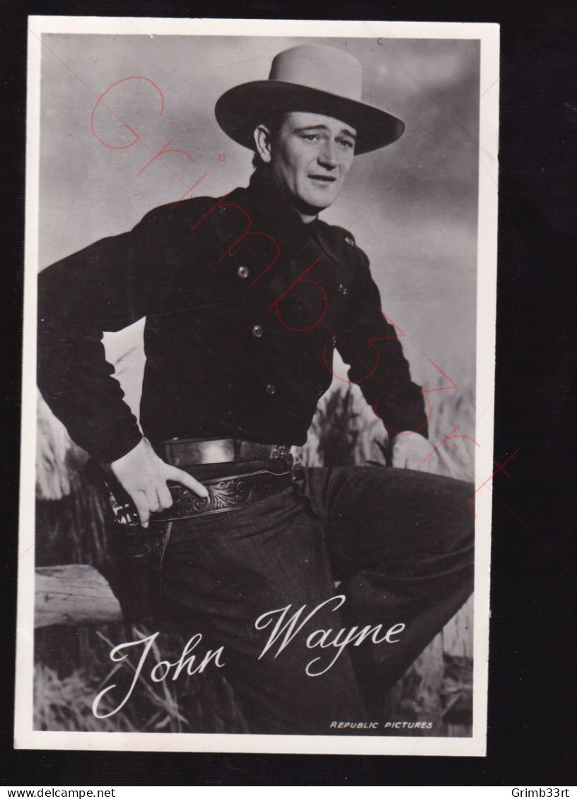 John Wayne - Fotokaart - Schauspieler