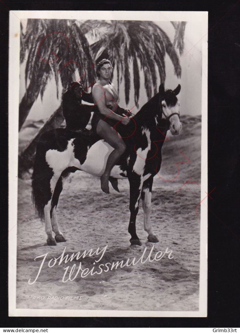 Johnny Weissmuller - Fotokaart - Schauspieler