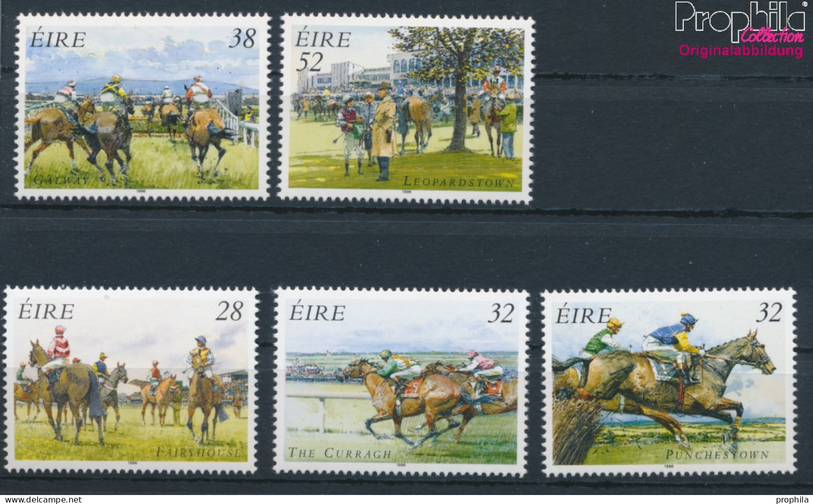 Irland 934-938 (kompl.Ausg.) Postfrisch 1996 Pferderennen (10348068 - Unused Stamps